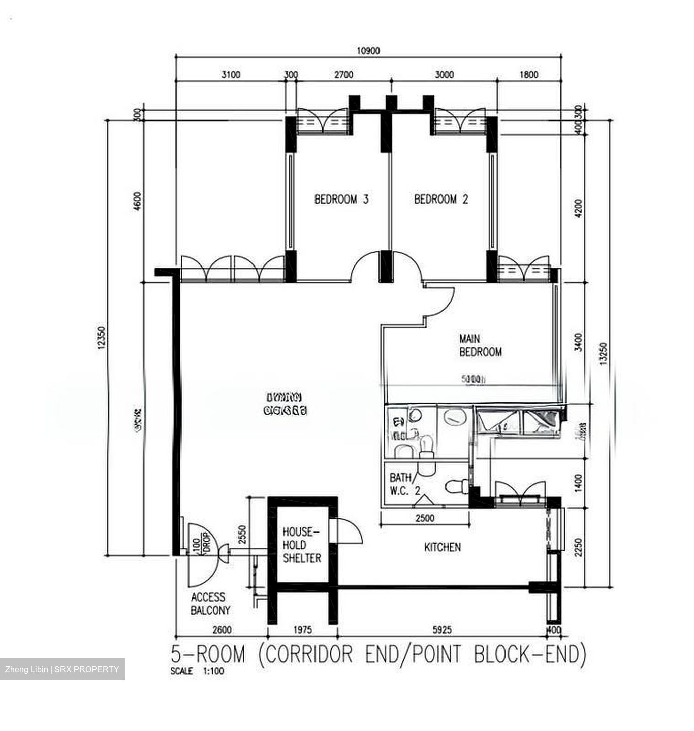 Blk 307D Anchorvale Road (Sengkang), HDB 5 Rooms #566655301